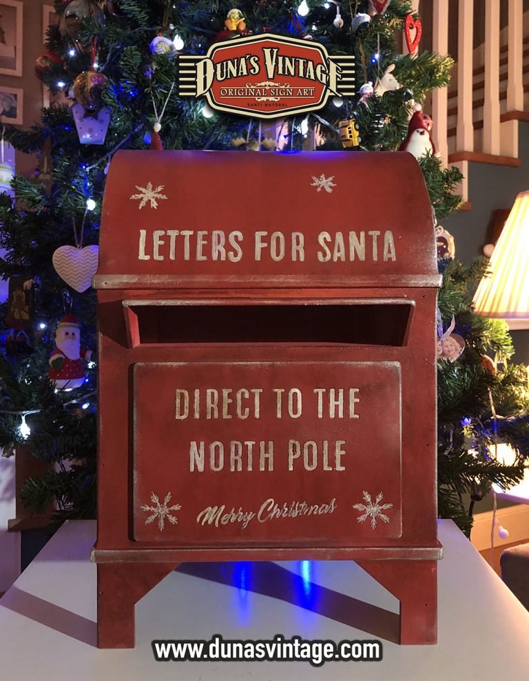 BUZON SANTA CLAUS, DUNA´S VINTAGE Dunas vintage