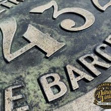 Réplica placa en madera F.C. 432 METROPOLITANO DE BARCELONA