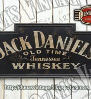 Cartel Jack Daniel´s Old Time, Duna´s Vintage.