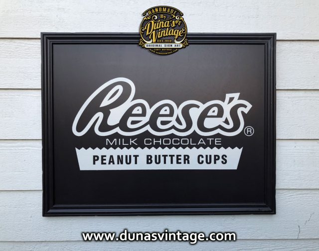 Cartel de Madera Reese´s Peanut Butter Cups