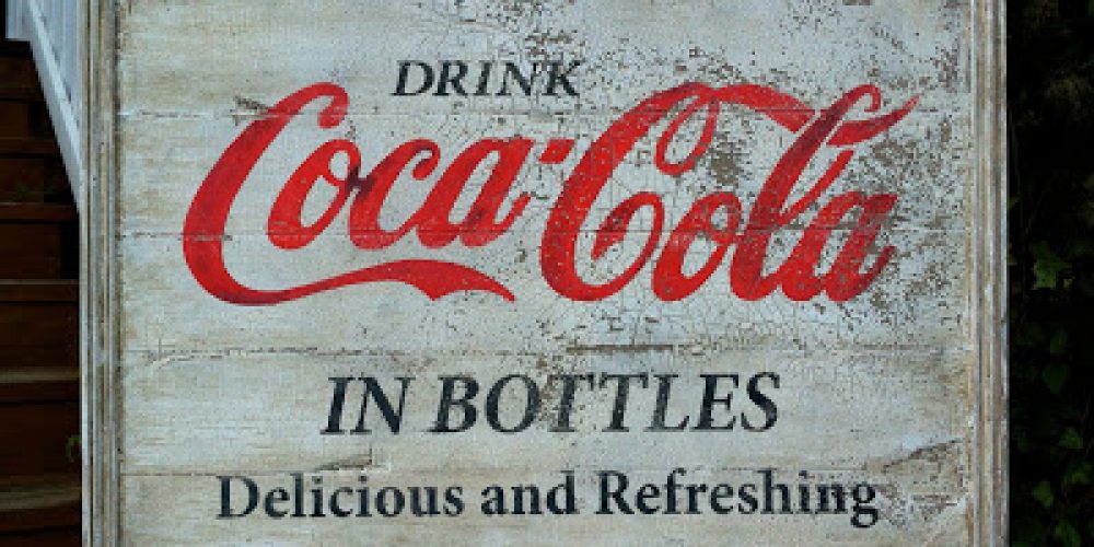 Coca-Cola Sign, Duna´s Vintage 300€.