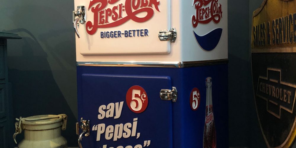 Heladera Personalizada de Pepsi-Cola de los años 30