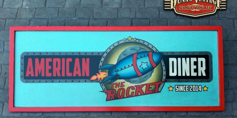 The Rocket American Diner, Las Rozas Madrid.