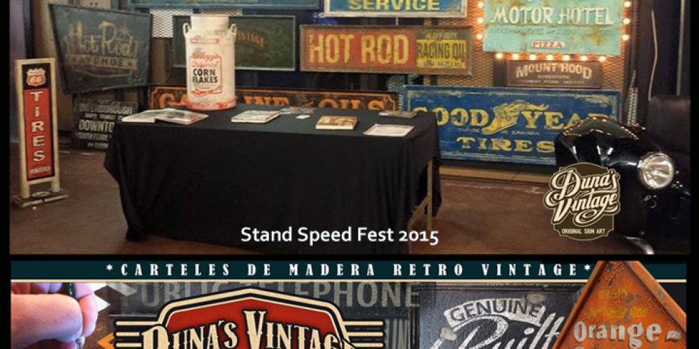Stand Duna´s Vintage, Speed Fest 2015.