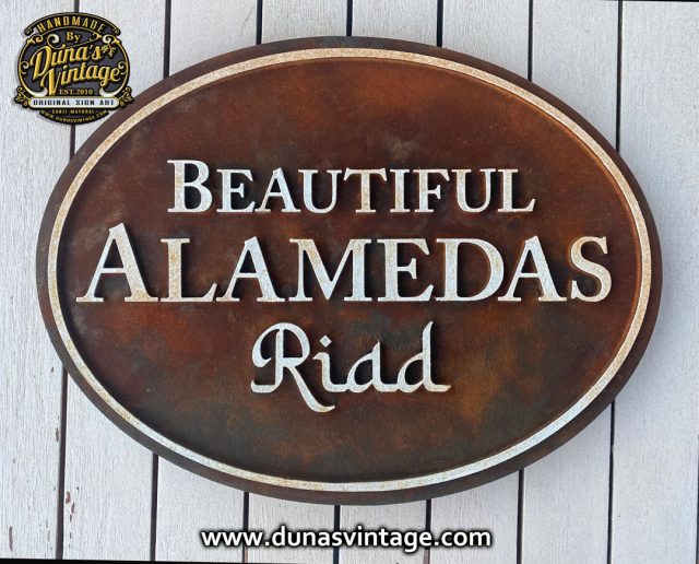 Cartel BEAUTIFUL ALAMEDAS RIAD