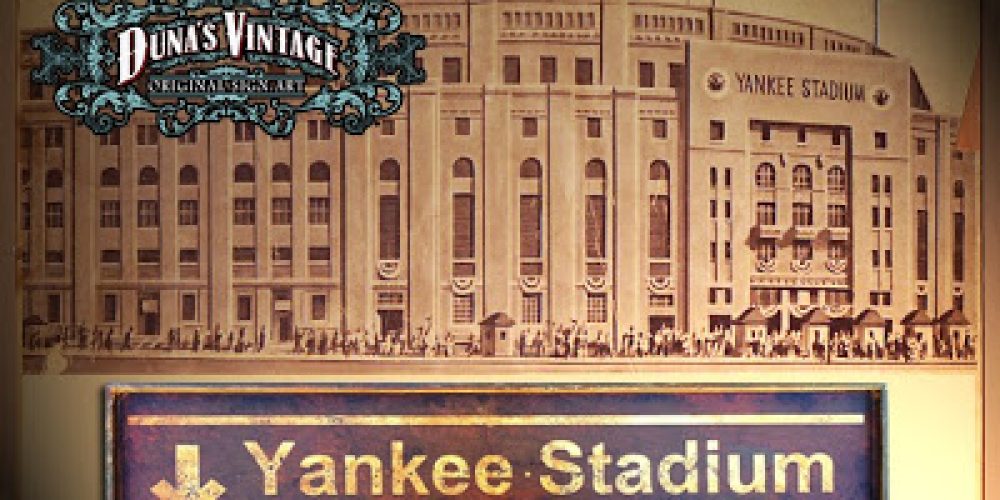 Yankee Stadium Oxid. Duna´s Vintage, For Sale 100€.