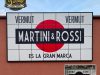 Publicidad sobre Azulejos Martini & Rossi Tamaño 100x64cm Warner Music Station.