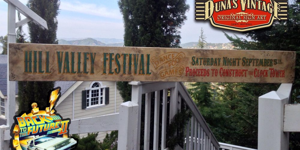 A la venta cartel Hill Valley Festival