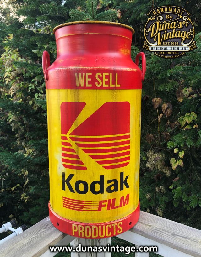 Lechera de Aluminio Personalizada de Kodak