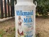 Lechera de Aluminio 40L. Milkmaid Brand Milk.
