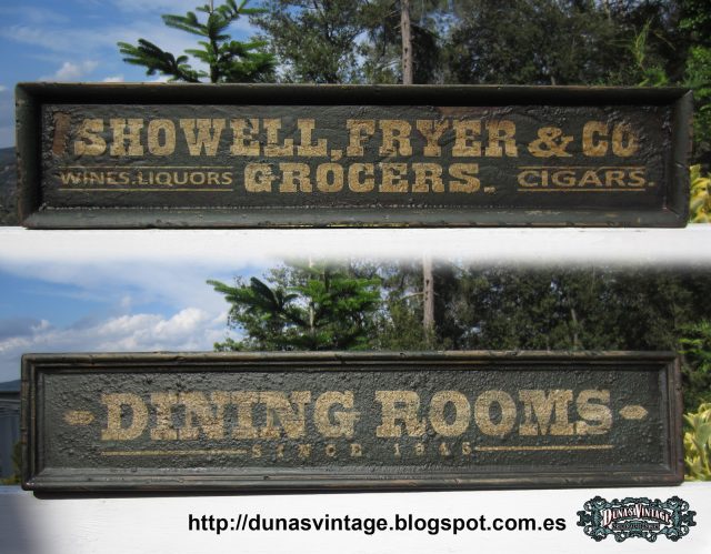 SHOWELL, FRYER &#038; CO and DINING ROOMS