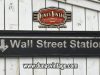 Cartel Wall Street Station tamaño 1500x300mm