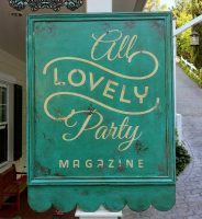 All LOVELY Party Magazine, Duna´s Vintage.