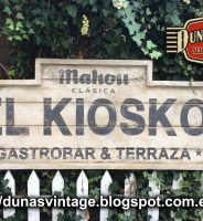 Cartel EL KIOSKO GASTROBAR & TERRAZA, Duna´s Vintage