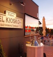Cartel de Duna’s Vintage para El Kiosko Gastrobar & Terraza de Madrid