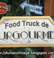 Placas Furgourmet Food Truck, Duna´s Vintage.
