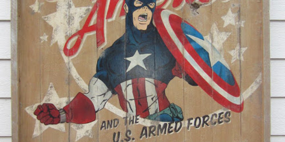 Captain America Poster, For Sale 1.000€.