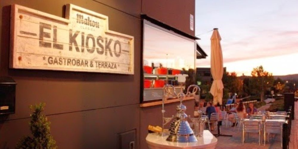 Cartel de Duna’s Vintage para El Kiosko Gastrobar & Terraza de Madrid