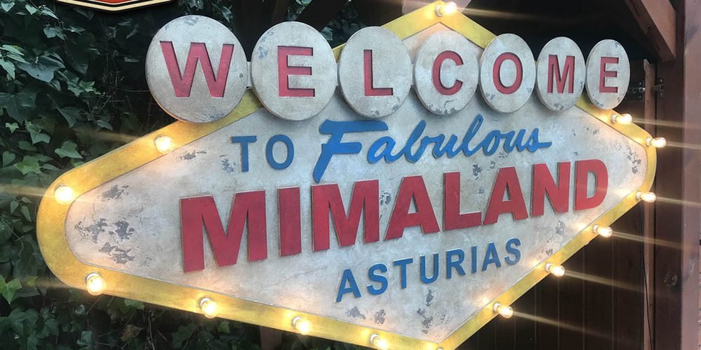 Cartel de madera en relieve MIMALAND