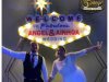 Cartel de Madera Welcome Angel & Ainhoa Wedding.