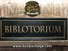 Cartel de Madera BIBLOTORIUM.