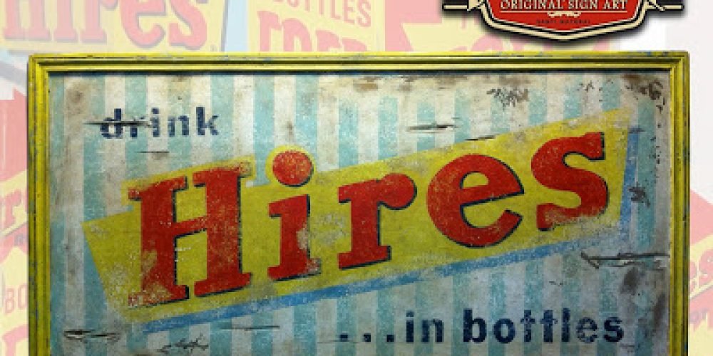 Hires Root Beer 50´, Duna´s Vintage. For Sale 300€.
