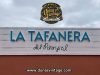Cartel de Madera LA TAFANERA del Pàmpol.