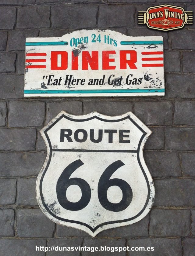 The Rocket Madrid, DINER 24Hrs &#038; ROUTE 66