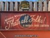 Super Cartel! That´s all Folks! Tamaño 180x65cm.