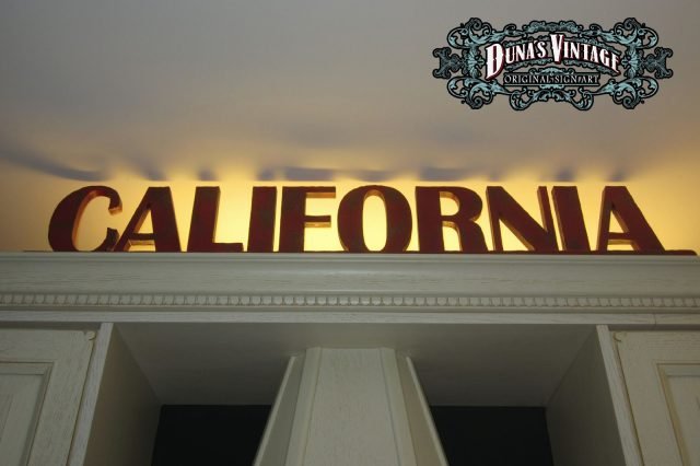 CALIFORNIA LETTERING, Duna´s Vintage.
