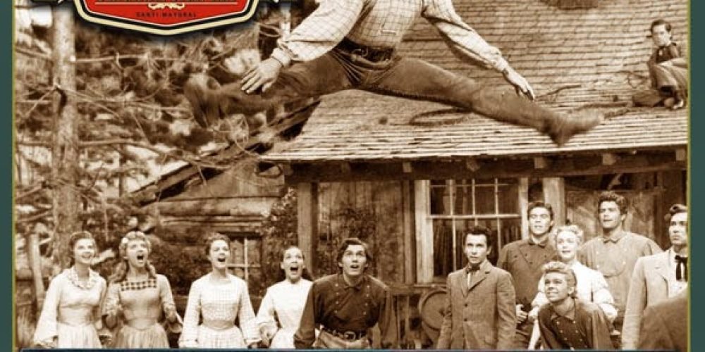 Cartel de Madera SEVEN BRIDES FOR SEVEN BROTHERS.