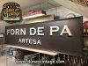 Cartel de Madera FORN DE PA ARTESÀ Dimensiones 375X90cm