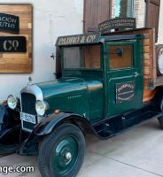 Carteles de Madera para este camión de PADRO & Co.