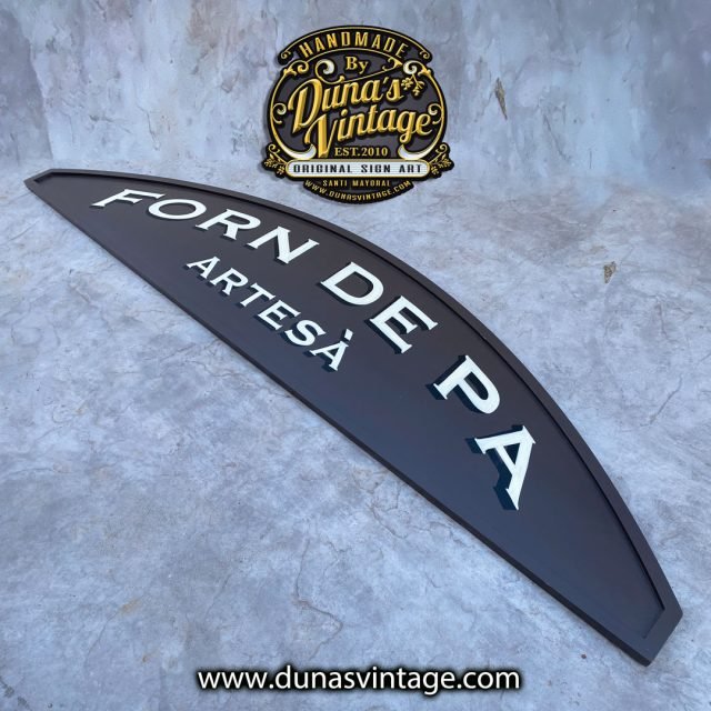 3 FORN DE PA ARTESA CARTEL OVAL DUNA´S VINTAGE 3221522392 