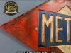 Reproducción Placa de Metro de Madrid del año 1921.