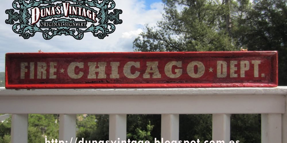 CARTEL FIRE CHICAGO DEPT.