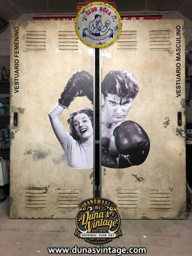 Puertas para Vestuarios CLUB BOXA Sant Gervasi BCN