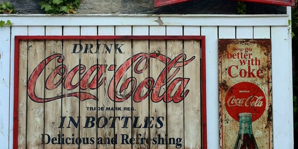 Pared Pintada Coca Cola, Duna´s Vintage