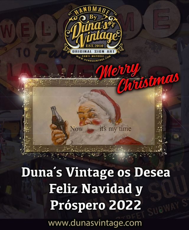Duna´s Vintage os desea Feliz Navidad y Próspero 2022