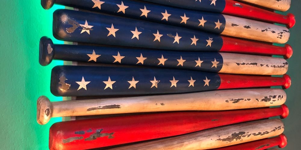 Bate de Béisbol American Flag.