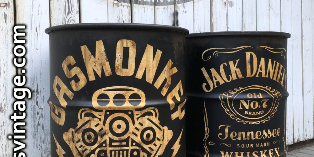 Bidones Personalizado de Jack Daniel´s & Gas Monkey