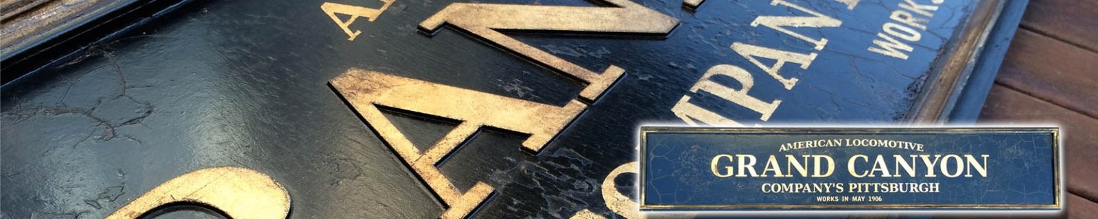 Carteles de madera pintados a mano