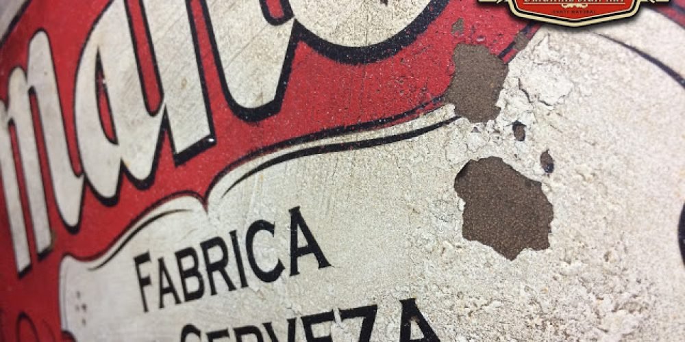 Chapa Metálica Mahou Cerveza Especial, Duna´s Vintage.