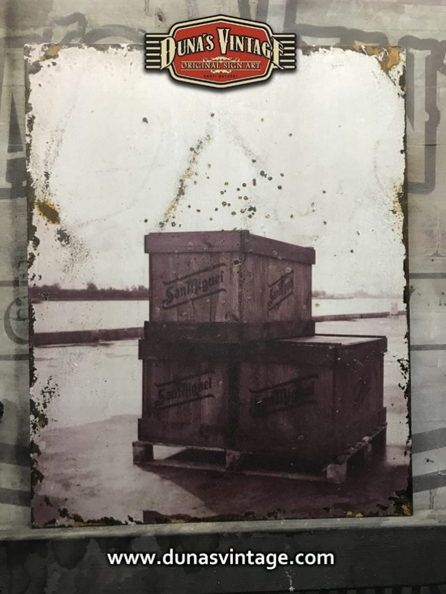 Chapa metálica SAN MIGUEL 40x50cm.