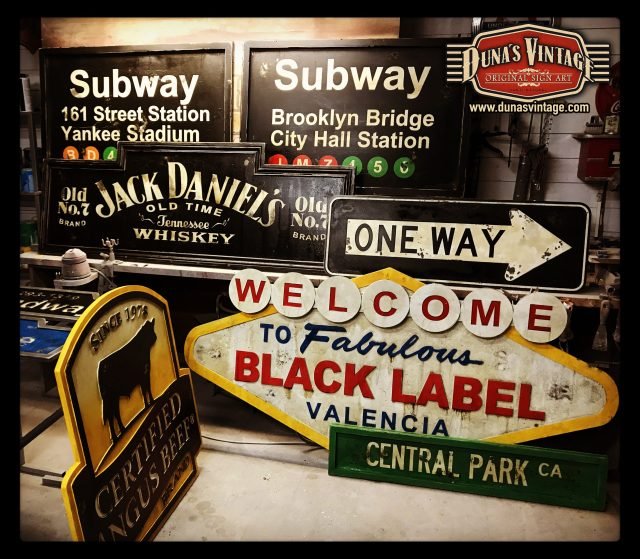 Carteles Black Label Valencia, Duna´s Vintage