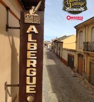 Cartel Casa de los Hidalgos ALBERGUE