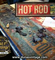 A veces pasa esto!! cartel HOT ROD RACING OIL