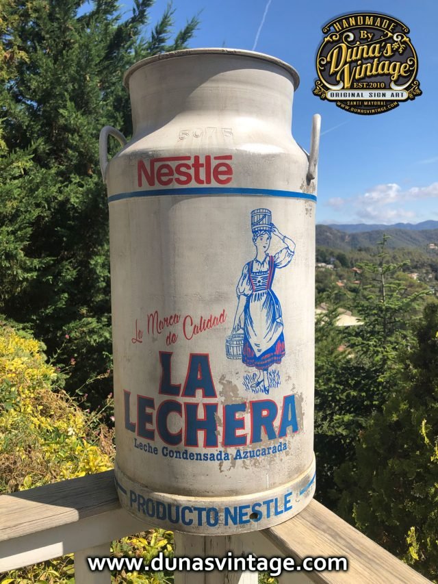 Lechera Personalizada de 40L. La Lechera de Nestlé