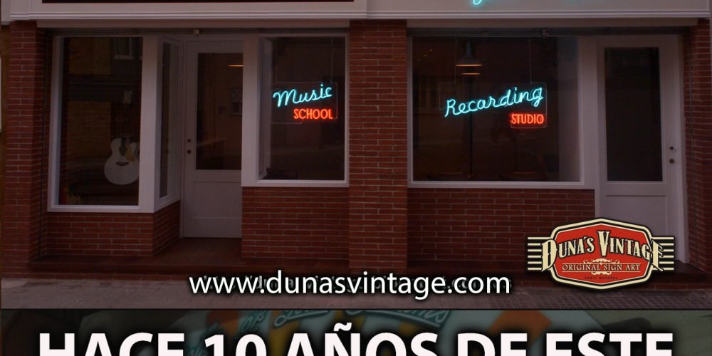 Hace 10 años de este Cartel y esta cmo el primer día.