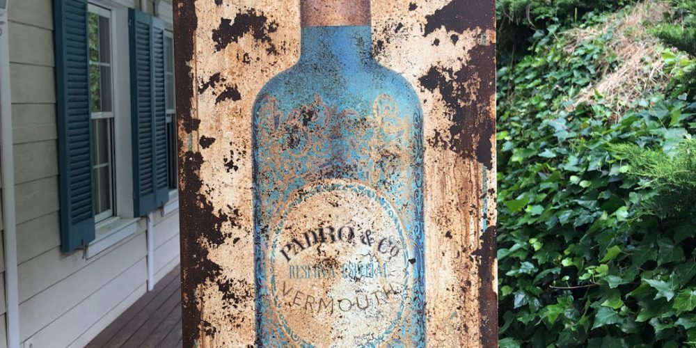 Chapa Metálica PADRÓ & Co. Vermouth.